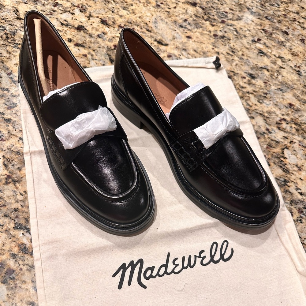 Madwell The Vernon Bit Hardware Loafer in Leather